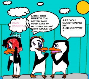 Over-protective Brother - penguins-of-madagascar Fan Art