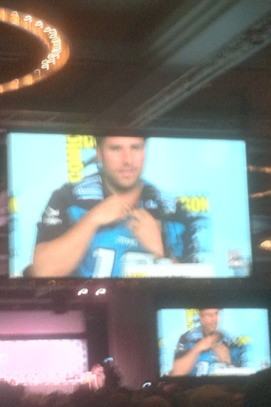 at comic-con. Just got out of USA's Psych panel and James Roday ...