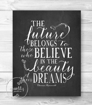 Chalkboard Quote, Chalkboard Wall Art, Chalkboard Art, Future