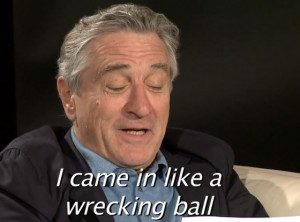 Robert De Niro Reads Miley Cyrus’ “Wrecking Ball”—Watch the ...