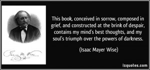 More Isaac Mayer Wise Quotes