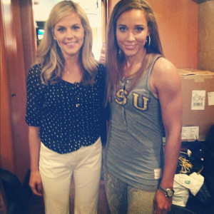 the fact that her competitor Lolo Jones gets a ton of pre Jones ...