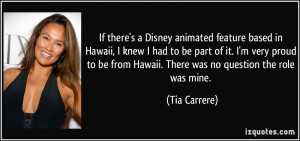 If there's a Disney animated feature based in Hawaii, I knew I had to ...
