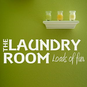 Laundry-Room-Quote-Wall-Sticker-Decal-Transfer-Vinyl-Art-Graphic ...