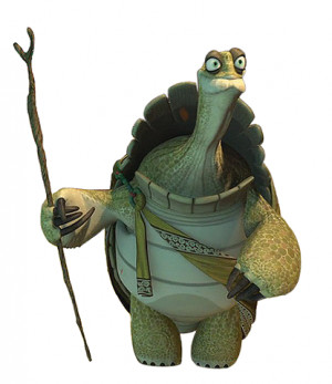 Master Oogway was an elderly tortoise and the previous senior master ...
