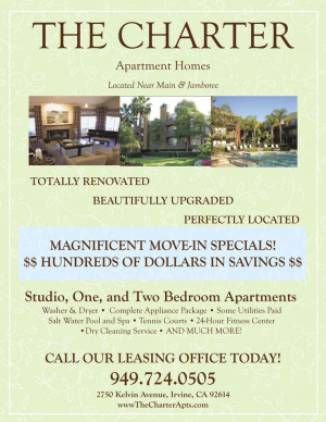 Move-In Specials Apartment Flyer
