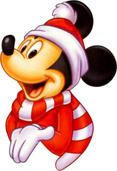 Christmas Mickey Image