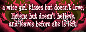 quotes about heartbreak wise girl facebook cover pagecoverscom 850x315