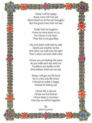 Today i will be happy