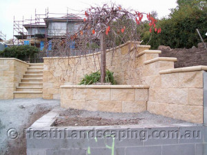 Retaining Wall Heath Landscaping Hobart Tasmania