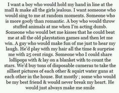 want a boyfriend who does this but my boyfriend is to chicken to do ...