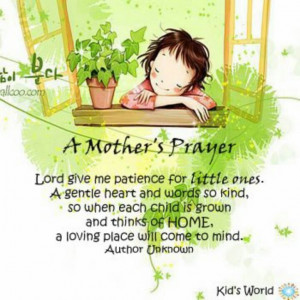 mothers prayer