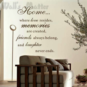 ... Family Quotes wall stickers home decoration VINYL Wall Decor Stickers