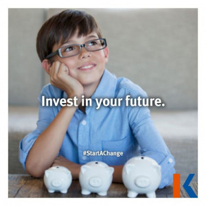 Invest in your future. #StartAChange