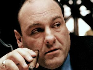 AP The television series Mafia boss Tony Soprano (played by James ...