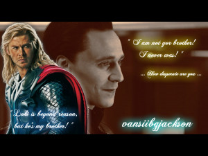 Loki and Thor :: Again :: by vansiibgjackson