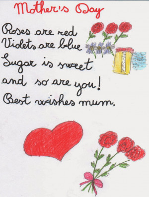 Short Mothers Day Poems 2014