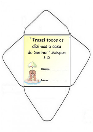 Envelope Socorro De Deus Igreja Mundial Do Poder Deus