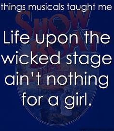 Great Quotes from Musicals
