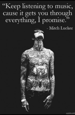 Suicide Silence Mitch Quote