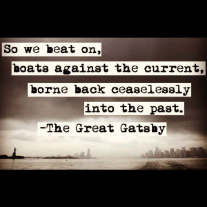The Great Gatsby is one of my favorite books.