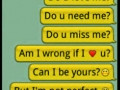 ... you miss me,am i wrong if i love you,can i be yours,but im not perfect