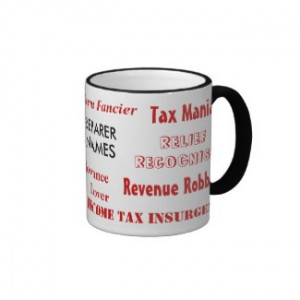 Tax Preparer Nicknames mug