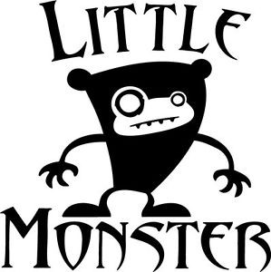 -Monster-Kids-Funny-Fun-Bedroom-Vinyl-Wall-Home-Decor-Decal-Quote ...