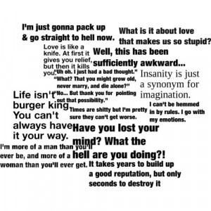 These quotes are the story of my life - Polyvore