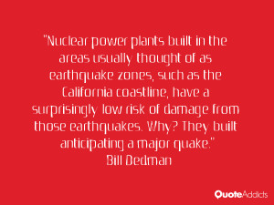 Nuclear power plants built in the areas usually thought of as ...