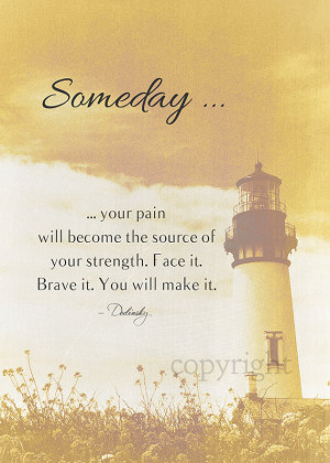 Someday Quote [SIGNED print only --- Frame NOT Included!]
