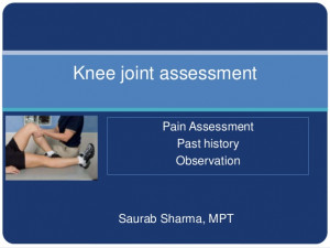 5a knee pain assessment