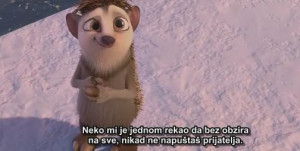 ... age, ice age 4, leave, movie, movie quotes, movies, someone, text