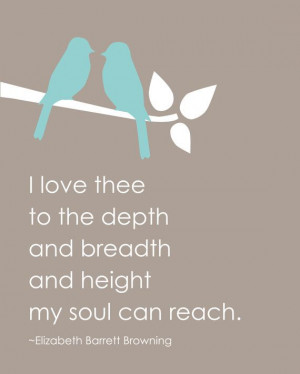 Elizabeth Barrett Browning Poem How Do I Love Thee - Valentine's Day ...