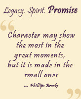 Character Trait of the Month