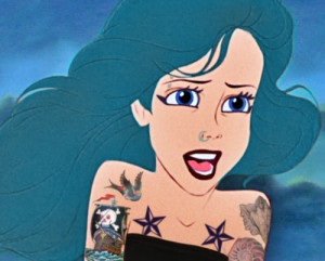 Gothic Disney Princess Ariel Goth picture