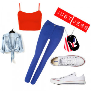 ... Girl (just jess,polyvore,america,fashion,outfit,clothing,cute,girl
