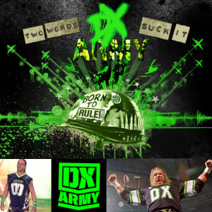 WWE D Generation DX Army Triple H Shawn Michaels Jersey - Custom ...