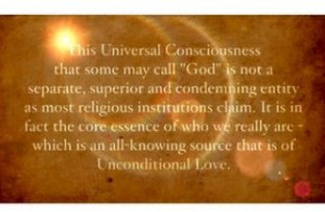 Universal Consciousness aka GOD