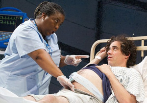 Stephen Mangan in Birthday at The Royal Court Theatre