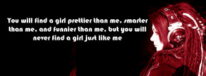 facebook timeline cover Girl attitude quotes (You will find a girl ...
