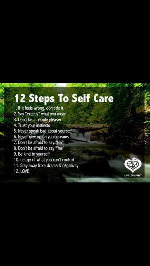 12 Steps to Self-Care