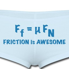 sky blue friction chicks underwear designed by yermom