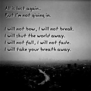 Breaking benjamin- I will not bow Vincent Keller- BATB