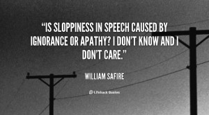 Quotes About Apathy