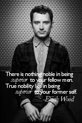 Elijah Wood. I love Elijah for many reasons, just added another one to ...