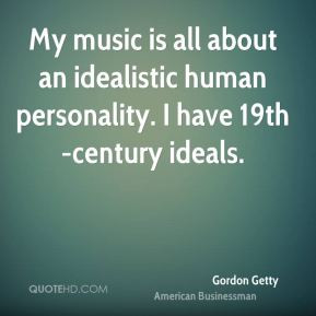 Gordon Getty - My music is all about an idealistic human personality ...