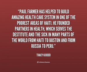 Paul Farmer Quotes