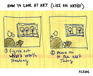 How To Look At Art….