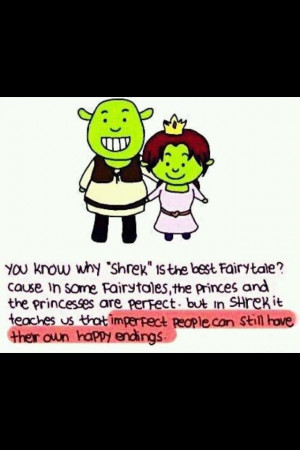 Shrek and Fiona's love story